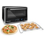 KitchenAid® Digital Countertop Oven with Air Fry & Pizza Stone, KCO128BM, Black Matte