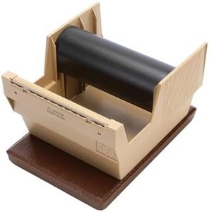 3M Scotch Mainline Dispenser P56W with Pull-n-Cut One-Hand Design, Weighted Base, Rubber Pads, 6 in, 1/case,Tan