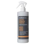 Furniture Clinic 500ml Granite & Quartz Spray Cleaner for Kitchen Worktops & Sinks - Non Abrasive Cleaning & Streak Free Finish - Dirt & Grease Remover - Clean Black or White Marble Stone Worktop