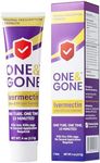 One&Gone Ivermectin Lotion 0.5% (4 oz) – Fast-Acting 10-Minute Head Lice Treatment | Kills Lice & Eggs in One Application, No Nit Combing Required, Prescription Strength for Adults & Kids 6 Months+