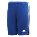 adidas Boy's Squadra 21 Shorts, Royal Blue / White, 9-10 Years