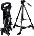 VX-600 Foldable Tripod Dolly with 3