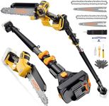 2-IN-1 Cordless 8-Inch Pole Saw & C