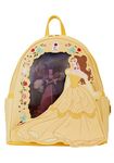 Loungefly Backpacks Disney Princess Beauty And The Beast Belle Lenticular Mini Backpack Yellow