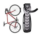 Wavva Garage Bike Rack Wall Mount Organizer Bike Hook Bicycle Hanger Storage System Vertical Hanging for Indoor Shed Easily Hang Heavy Duty 66 lbs for Road Mountain Hybrid Bikes.