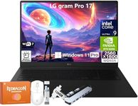 LG gram Pro 17 AI Laptop, 17" WQXGA