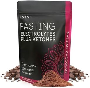 FSTN Chocolate Electrolytes Fasting Supplement – Crave Killer, Hydration & Energy – Zero-Sugar, Plus Ketones & Organic Cocoa.