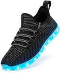 LED Light Up Shoes for Women Men, U