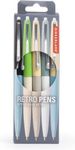 Kikkerland Retro Pens (Set of 5)