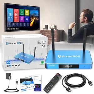 S.5 M-a. X 2025 Set - Includes 4GB RAM, 64GB Storage, Remote Control, User Manual, Power Adapter