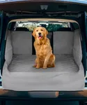 FrontPet SUV Cargo Liner for Dogs - Water-Resistant Pet Trunk Cargo Cover Mat for SUVs Sedans with Bumper Flap Protector - Trunk Cover, Non-Slip Pet Cargo Liner, Trunk Liner (58" x 58") Upgraded 2024