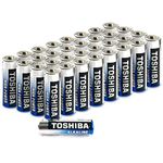 Toshiba AA Alkaline Batteries 40 Pack | High Power | Extra Long Operating Time | LR06 Superior Japanese Quality | Super Value Bulk Pack