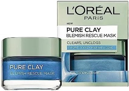 L'Oreal Paris Pure Clay Blemish Rescue Blue Algae Face Mask 50 ml