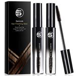 Samnyte Hair Finishing Stick, 2 Pack × 18 ml Hair Mascara for Flyaway Hair, Non-greasy Fly Away Hair Stick, Moisturizing Hair Finishing Stick for Flyaways, Refreshing Flyaway Hair Stick Baby Hair Gel