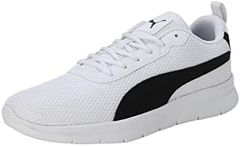 Puma Mens Ultimate Ease White-Black Walking Shoe - 8 UK (37905104)