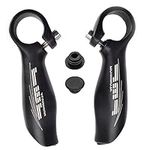 Bike Handlebar EndsBike Security Grips Bar Ends 22.2mm Aluminum Alloy Bicycle Handle Bar for MTB Mountain Bike Road Bike and Most Bike,1 Pair