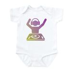 CafePress colorful DJ Body Suit - Cute Infant Bodysuit Baby Romper