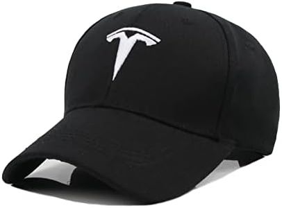 Casquette de Baseball Hommes Casquette Snapback pour Hommes Femmes Unisexe Tesla Casquettes De Baseball pour Hommes Fans De Voiture Chapeaux,B