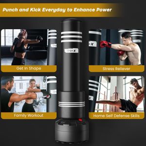 Dripex Freestanding Punch Bag – Heavy Duty Boxing Training Equipment