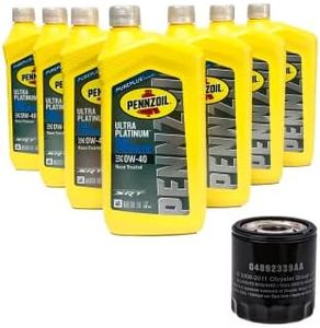 Mopar DODGE RAM 2500-5500 6.4L Full Synthetic Pennzoil Motor Oil & Filter OEM MOPAR