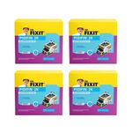 Dr. Fixit 112 Pidifin 2K 2-Parts Flexible Acrylic Cementitous Waterproofing for Bathroom, Roofs, Basement Wall, Suitable for Concrete and Masonry pack of 4