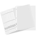 Sheet Protectors/Top Load for 8.5 x 11 Inch Sheets/Highlight Transparent Acid-Free for 3 Ring Binder 100 Sheets OS01100