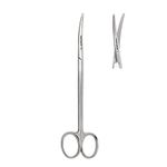 IS IndoSurgicals Deluxe Quality Tonsil Scissors, Curved (7 Inch)