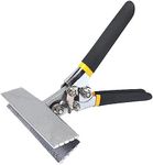 Hand Seamer 150mm 6 Inch Straight Jaw Sheet Metal Bender Bending Tools,Sheet Metal Seamer Pliers for Flattening with Non-Slip Grip Handle