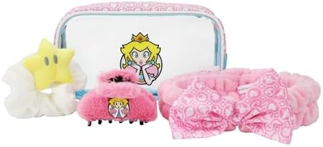Bioworld Super Mario Bros Princess Peach 4-Piece Treat Yourself Care Kit