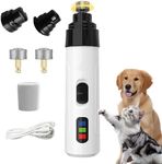 PARNITY Dog Nail Grinder,Silent Groom Pro Nail Grinder, 2026 New Dog Nail Clippers, USB Rechargeable Pet Nail Grinder, Cat Nail Trimmer, Pet Paws Grooming Smoothing Tool, Dog Nail File