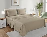 Organic Cotton King Bed Sheet Set -