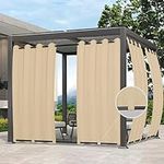 Easy-Going Outdoor Curtains Waterpr