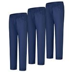 MISEMIYA - Set of 3 - Uniforms Medical Scrub Pants Unisex – Hospital Uniform Trousers - Ref.8312 - X-Large, Navy Blue 21