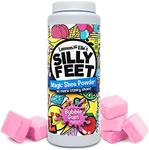 Magic Shoe Deodorizer Powder for Smell - Foot Powder Shoe Odor Eliminator Stronger than Shoe Deodorizer Spray for Smelly Feet, Insert or Foot Spray & Shoe Spray Deodorizer Large 8oz Bubble Gum Scent