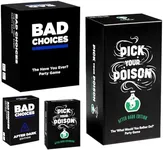 BAD CHOICES & Pick Your Poison - After Dark Party Pack, White Elephant Parties & Board Games Night with Friends