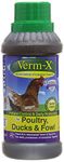 Verm-X 100% Natural Liquid for Poultry. Supports Intestinal Hygiene. Vet Approved. UFAS Assured. Contains Prebiotic for Gut Biome. Restores and Maintains Gut Vitality. Wormwood Free - 250ml