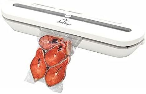 Food Vacuum Sealer Machine for Sous Vide, Automatic Vacuum Packing Machine - Comes with Vacuum Sealer Bags - by Jean Patrique
