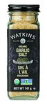 Watkins Gourmet Organic Spice Jar, Garlic Salt, Non-GMO, Kosher, 141 g