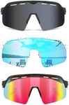 INMKALI Cycling Glasses, Baseball S