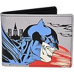 Concept One DC Comics Batman Bifold Wallet in a Decorative Tin Case, Multi