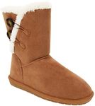 Sugar Women's Slip On Winter Boots Warm Winter Booties, Marty-cognac, 6.5 UK