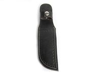 Hulara_ Genuine Leather Case Handmade Real Leather Knife Sheaths with Belt Loop Pocket Knife Holder for Belt 4.7" Blade Fits Black Knife Holster…