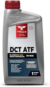 Triax TRANSYN DSG/DCT Dual Clutch Full Synthetic ATF - Lifetime Fill - for All Dual Clutch Transmissions - High Performance Speed Shift with SureShift No Slip Additive (1 Quart)
