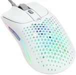 Glorious Model O 2: White Gaming Mouse (Wired), Lightweight (58g), Best FPS Mouse, 26K DPI Sensor, 5 Programmable Buttons, High-Speed Gaming Accessories, Wired Mouse for PC & Laptop, Ergonomic, RGB