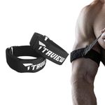 TAVIEW Occlusion Bands, Quick Release Biceps Blow Flow Restriction Bands,Bicep Bands for Arm Fitness and Bodybuilding | Gain Fast Muscle Growth Without Lifting Heavy Weights, Black