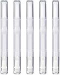 5 Pack 3 ml Transparent Twist Pens,