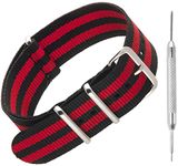 Sniper Bay Unisex Nylon NATO Watch Strap, 20 mm