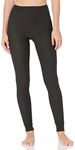 Indera Women's Warmwear Traditional Thermal Underwear Pant, Black, XX-Large