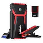 GOOLOO 2000A Jump Starter Power Pack, Car Battery Booster Jump Starter and Jump Pack for 12V Vehicles, Motorcycle. Emergency Portable Battery Jump Starters for up to 6.0L Gas, 4.0L Diesel