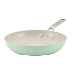 KitchenAid - Hard Anodized Nonstick Ceramic Frying Pan (25cm/10in, Pistachio)